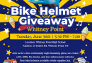 Bike Helmet Giveaway- Whitney Point