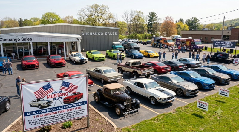 Join Rich Birdsall at Chenango Sales Annual Mustang Rallye!