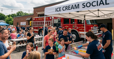 The Annual O.L. Davis Fire Company Ice Cream Social