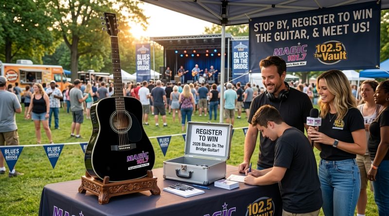 Join Us For Your Chance To Win This Guitar!